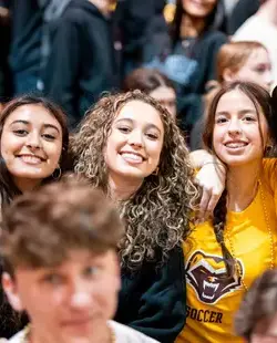 Smiling students