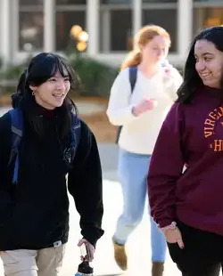 Students walking together